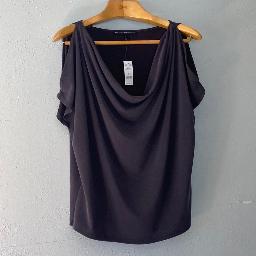 NEW with Tags White House Black Market Short Sleeve M Women’s Shirt